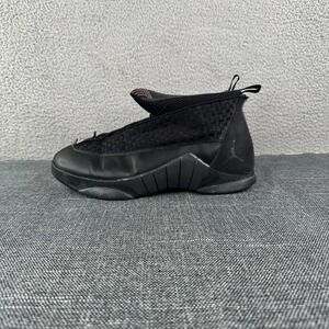 Air Jordan XV 15 Retro Stealth Black Sneakers Basketball Shoes Mens Size 12.5
